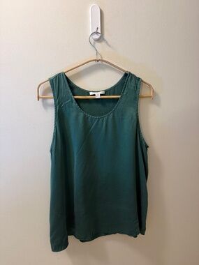 Lunya Washable Silk Loungewear Pajamas Sage Humble Green 100% Mulberry Silk